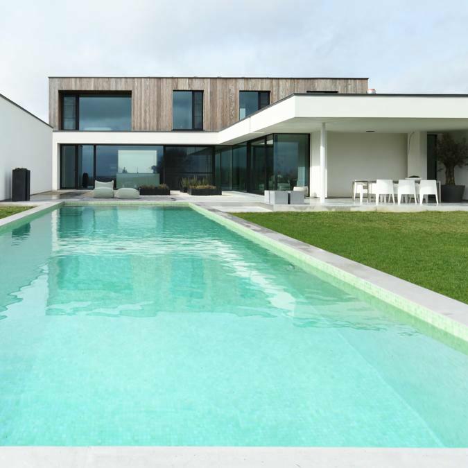 Architect: Tom Mahieu |&nbsp;Foto&#39;s: The Art of living&nbsp;

Totaalconcept - zwembad / tuin